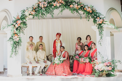 Little Hill Designs, Little Hill Floral Designs, OC Florist, LA Florist, South Asian Wedding, Bride Bouquet, Indian Wedding, Rancho Las Lomas, COrtney Helaine