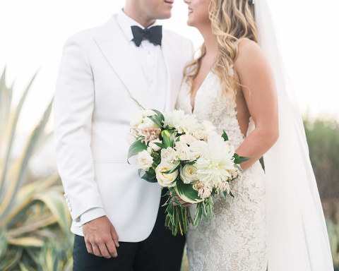 Elegant Black and White Wedding at Terranea