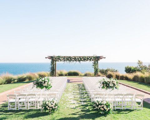 Elegant Black and White Wedding at Terranea